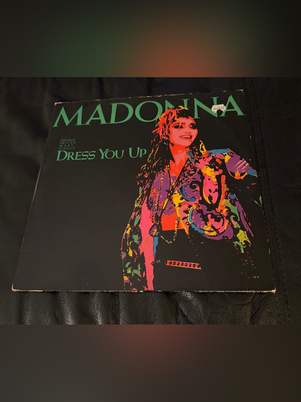 Madonna Dress you Up 1985 12 inch Vinyl Record Vintage Collectible Sire TM